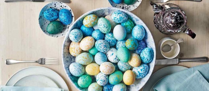 Ideas for dyeing and decorating Easter eggs